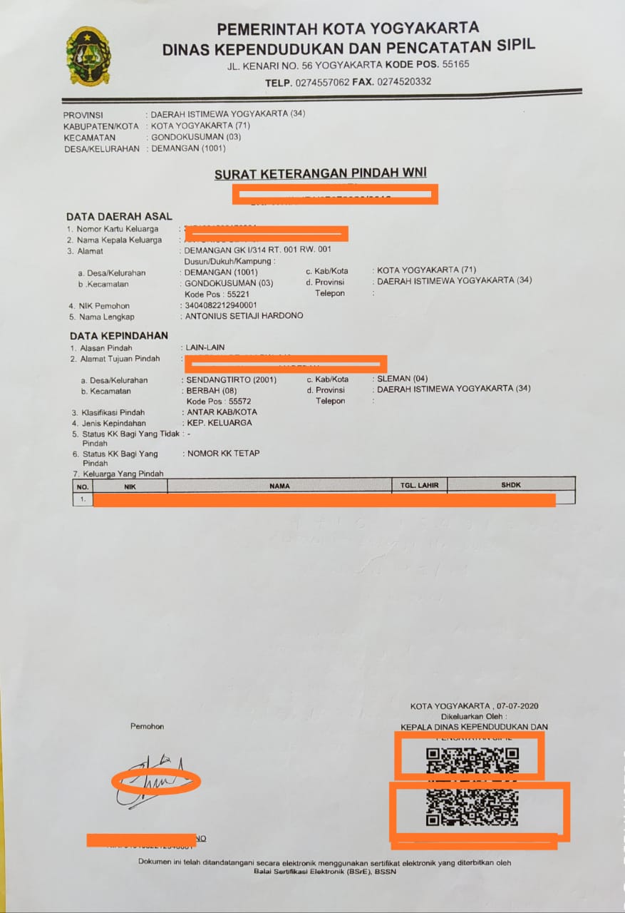 Jasa Pengurusan Surat Pindah Kependudukan / SKPWNI Resmi Tercepat di Kec. Bojong Loa Kidul	Kota Bandung